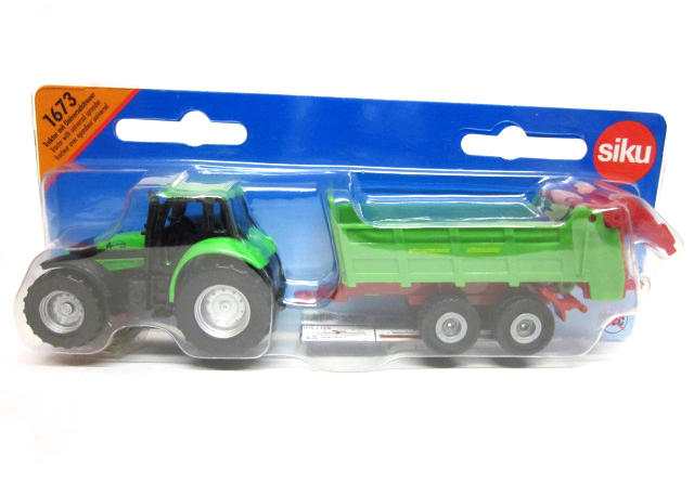 Deutz traktor univerzális utánfutóval 1:87 (1673)