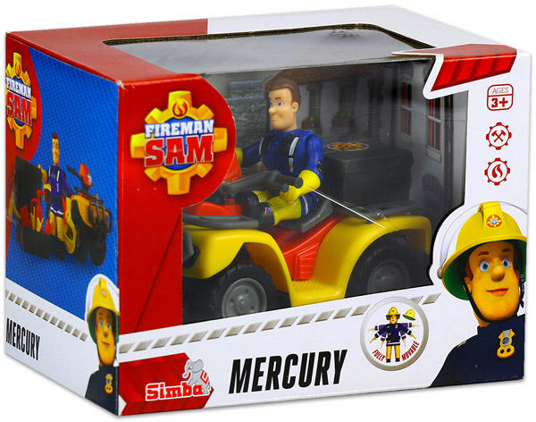 Sam, a tűzoltó - Mercury Quad figurával (109257657038)