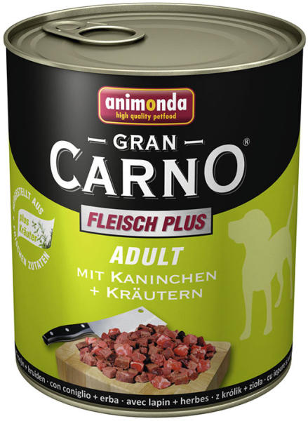 GranCarno Adult - Rabbit & Herbals 800 g