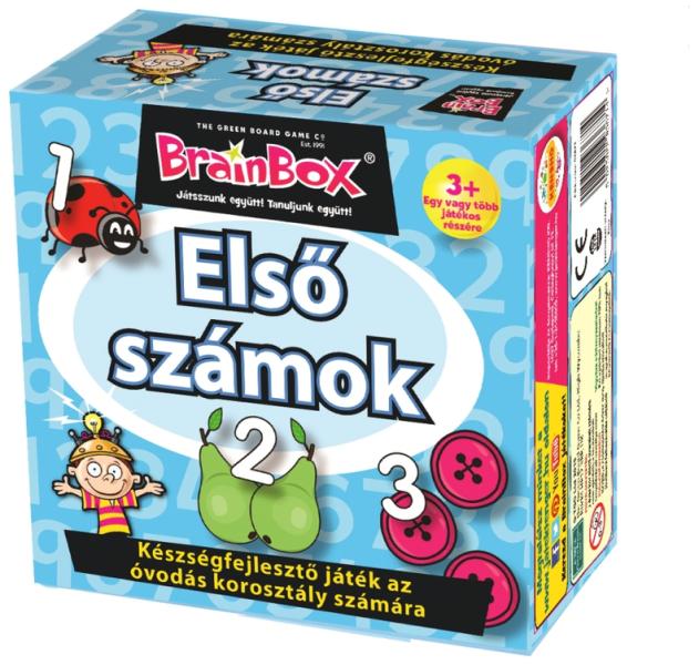 Vásárlás: Green Board Game BrainBox - Az első számok Társasjáték árak  összehasonlítása, BrainBox Az első számok boltok