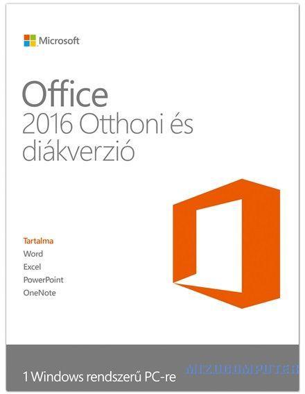 Office 2016 Home & Student for Win HUN (1 User) 79G-04634