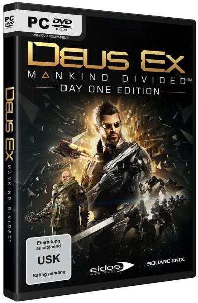 Square Enix Deus Ex Mankind Divided [Day One Edition] (PC) játékprogram  árak, olcsó Square Enix Deus Ex Mankind Divided [Day One Edition] (PC)  boltok, PC és konzol game vásárlás