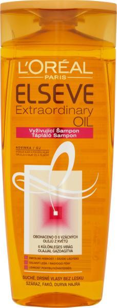Paris Elseve Extraordinary Oil tápláló sampon 250 ml