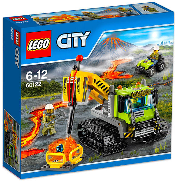 Vásárlás: LEGO® City - Vulkánkutató lánctalpas jármű (60122) LEGO árak  összehasonlítása, City Vulkánkutató lánctalpas jármű 60122 boltok