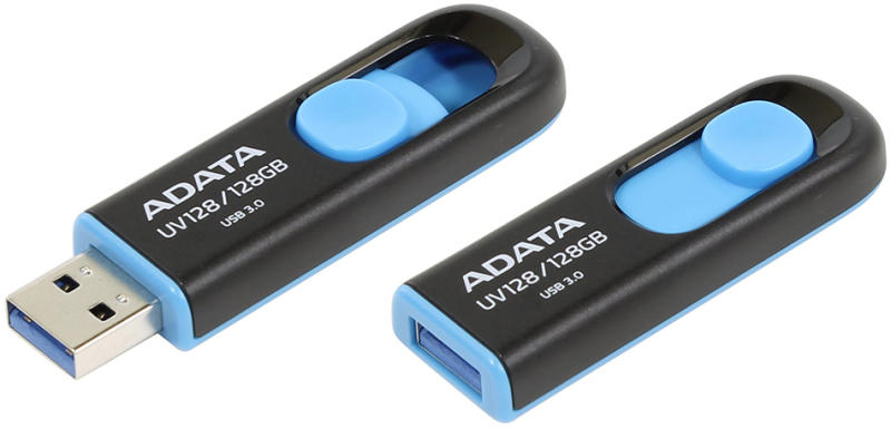 ADATA DashDrive UV128 128GB USB 3.0 AUV128-128G-R (Memory stick) -