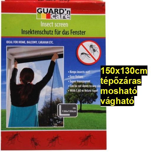 Vásárlás: Tépőzáras vágható, mosható szúnyogháló ablakra 150x130 cm  Szúnyogháló árak összehasonlítása, Tépőzáras vágható mosható szúnyogháló  ablakra 150 x 130 cm boltok