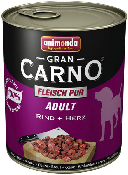 GranCarno Adult - Beef & Heart 800 g