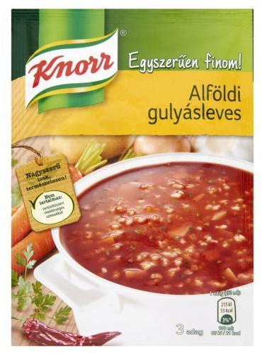 Vásárlás: Knorr Egyszerűen Finom! Alföldi Gulyásleves 50g Instant leves  árak összehasonlítása, Egyszerűen Finom Alföldi Gulyásleves 50 g boltok