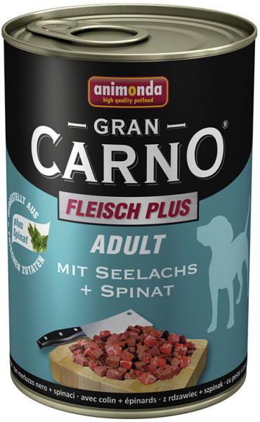 GranCarno Adult - Salmon & Spinach 400 g