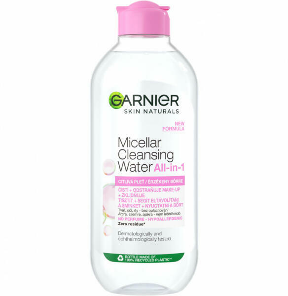 Skin Naturals kímélő micellás víz 400 ml