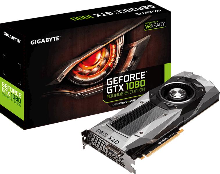 Vásárlás: GIGABYTE GeForce GTX 1080 Founders Edition 8GB GDDR5X 256bit  (GV-N1080D5X-8GD-B) Videokártya - Árukereső.hu