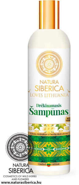 Vásárlás: Natura Siberica Loves Lithuania hidratáló sampon 400ml Sampon  árak összehasonlítása, Loves Lithuania hidratáló sampon 400 ml boltok