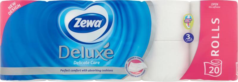 Vásárlás: Zewa Deluxe Delicate Care 20 db WC-papír árak összehasonlítása,  DeluxeDelicateCare20db boltok