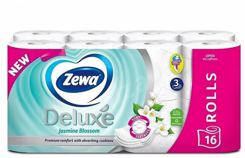 Vásárlás: Zewa Deluxe Jasmine Blossom 16db WC-papír árak összehasonlítása,  Deluxe Jasmine Blossom 16 db boltok