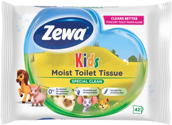 Vásárlás: Zewa Kids nedves toalettpapír 42db WC-papír árak  összehasonlítása, Kids nedves toalettpapír 42 db boltok