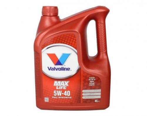 Valvoline MaxLife 5W-40 4L (Ulei motor) - Preturi