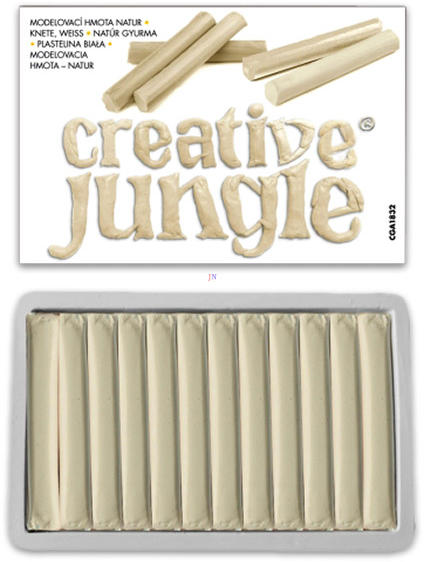 Creative Jungle natúr gyurma - 200 g