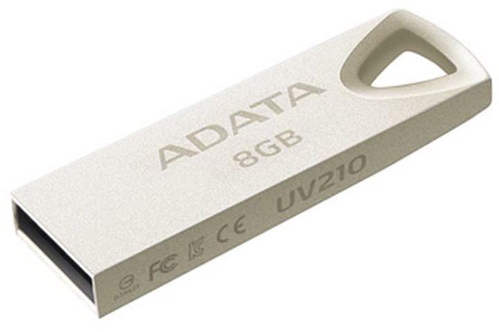 ADATA DashDrive UV210 8GB USB 2.0 AUV210-8G-RGD - Цени, маркови Флаш памети