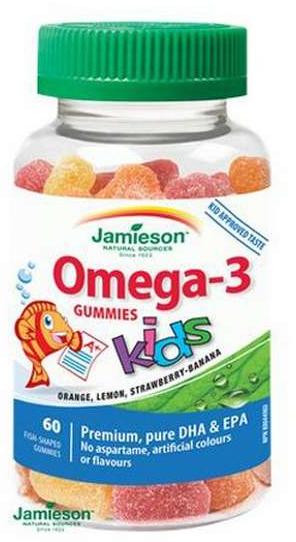 Vásárlás: Jamieson Omega-3 Kids gumicukor 60 db Táplálékkiegészítő árak  összehasonlítása, Omega 3 Kids gumicukor 60 db boltok