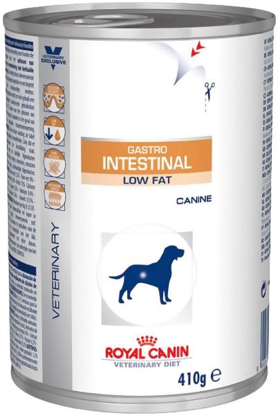 Royal Canin Gastro Intestinal Low Fat 24x410 g Храна за кучета Цени, оферти  и мнения, списък с магазини, евтино Royal Canin Gastro Intestinal Low Fat  24x410 g