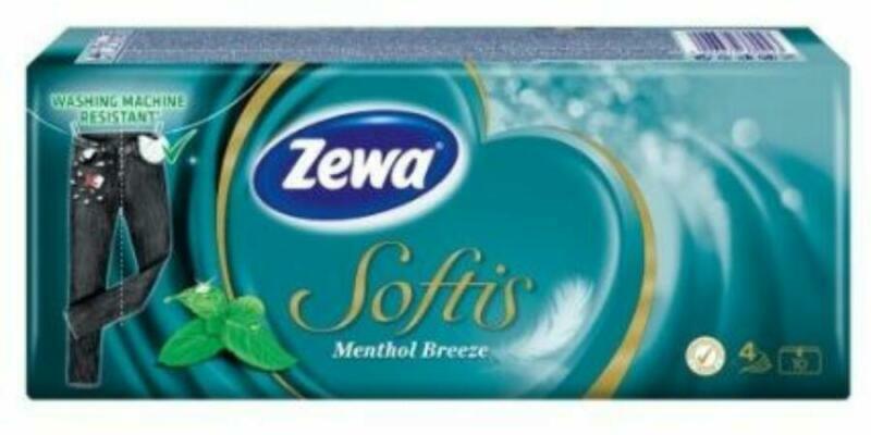 Vásárlás: Zewa Softis Menthol Breeze 10 x 9db Papírzsebkendő árak  összehasonlítása, Softis Menthol Breeze 10 x 9 db boltok