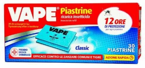 vape szunyogirto Vásárlás: VAPE Szúnyogirtó utántöltő lap 30 db Rovar és kártevő irtó szer  árak összehasonlítása, Szúnyogirtóutántöltőlap30db boltok