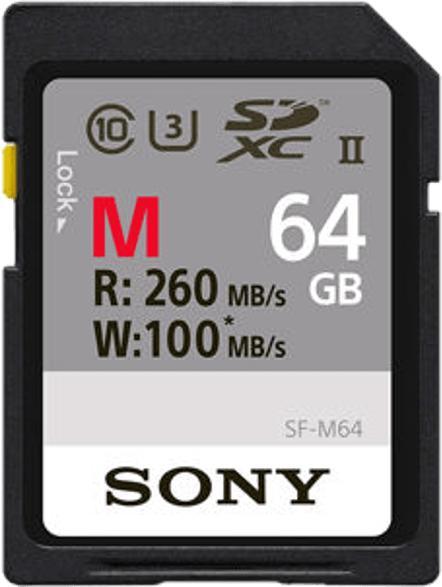 Vásárlás: Sony SDXC 64GB Class 10 UHS-II U3 SF64M, eladó Sony  Memóriakártya, olcsó memory card árak