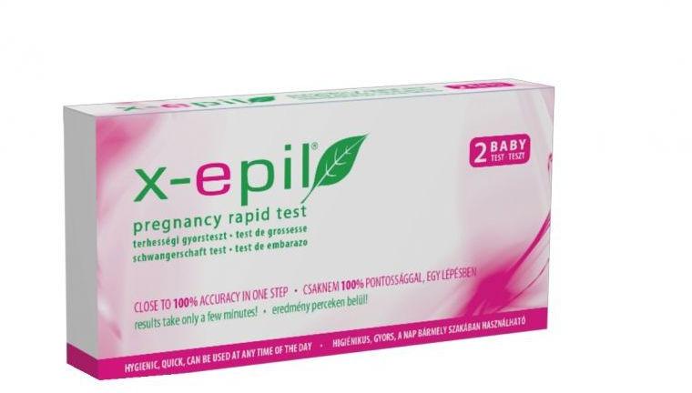 Vásárlás: X-Epil Terhességi gyorsteszt 2 db Diagnosztikai teszt árak  összehasonlítása, Terhességigyorsteszt2db boltok