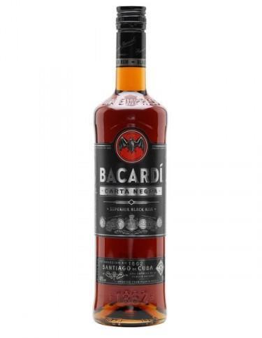 Vásárlás: BACARDI Carta Negra 0,7 l (40%) Rum árak összehasonlítása, Carta  Negra 0 7 l 40 boltok