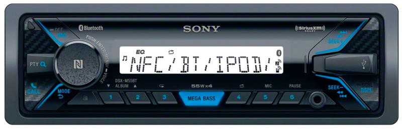 Sony DSX-M55BT autórádió vásárlás, olcsó Sony DSX-M55BT autórádió árak,  akciók