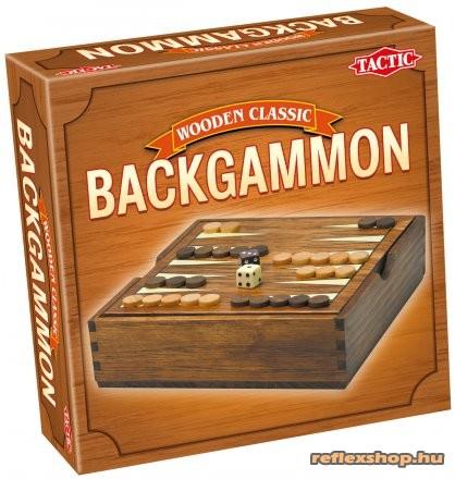 Vásárlás: TACTIC Klasszikus fa Backgammon Társasjáték árak  összehasonlítása, KlasszikusfaBackgammon boltok