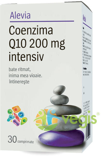 Alevia Coenzima Q10 200mg Intensiv 30 comprimate (Suplimente nutritive) -  Preturi