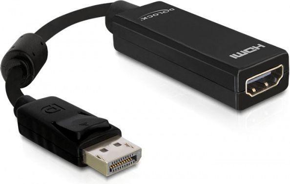 Delock DisplayPort-HDMI Converter M/F 61849 Видео адаптер Цени, оферти и  мнения, списък с магазини, евтино Delock DisplayPort-HDMI Converter M/F  61849