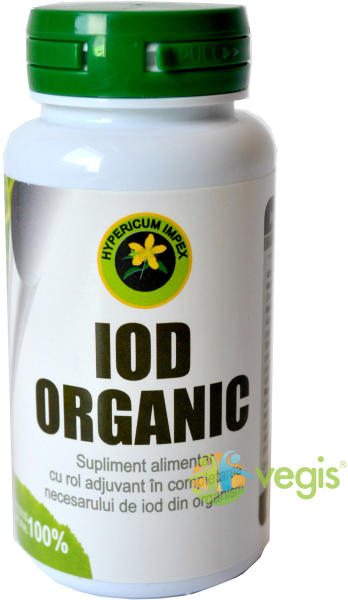 Hypericum Plant Iod Organic 60 comprimate (Suplimente nutritive) - Preturi
