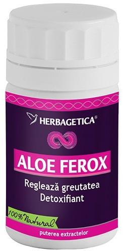 Herbagetica Aloe Ferox 30 comprimate (Suplimente nutritive) - Preturi