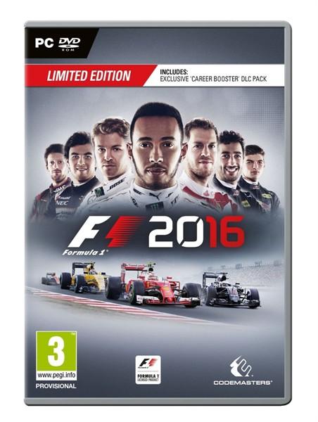Codemasters F1 Formula 1 2016 [Limited Edition] (PC) játékprogram árak,  olcsó Codemasters F1 Formula 1 2016 [Limited Edition] (PC) boltok, PC és  konzol game vásárlás