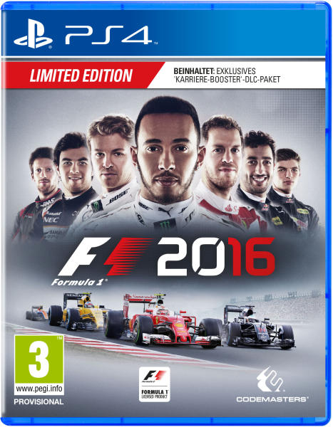 Vásárlás: Codemasters F1 Formula 1 2016 [Limited Edition] (PS4) PlayStation  4 játék árak összehasonlítása, F 1 Formula 1 2016 Limited Edition PS 4  boltok