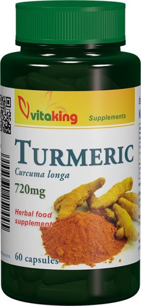 Vitaking Turmeric 720mg 60 comprimate (Suplimente nutritive) - Preturi