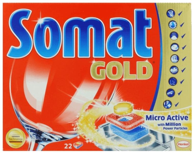 Vásárlás: Somat Gold Micro Active Mosogatógép Kapszula (22db) Gépi  mosogatószer, öblítőszer árak összehasonlítása, Gold Micro Active Mosogatógép  Kapszula 22 db boltok