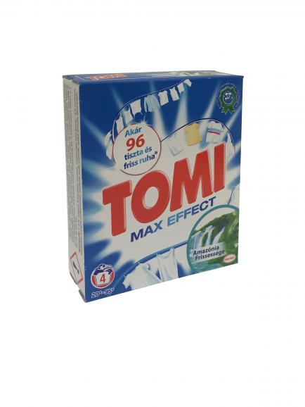 Vásárlás: TOMI Max Effect Amazonia mosópor 280 g Mosószer, mosópor árak  összehasonlítása, MaxEffectAmazoniamosópor280g boltok