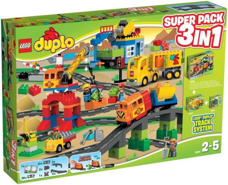 Vásárlás: LEGO® DUPLO® - Vonat Super Pack (66524) árak összehasonlítása, Vonat Pack 66524