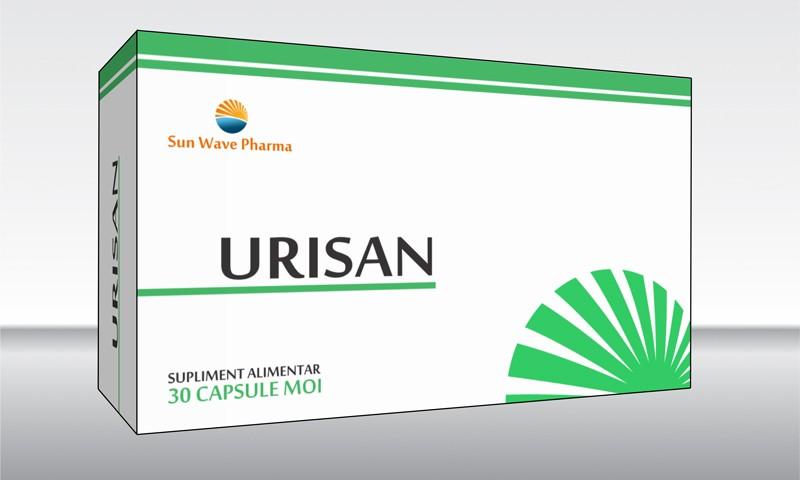 Sun Wave Pharma Urisan 30 comprimate (Suplimente nutritive) - Preturi