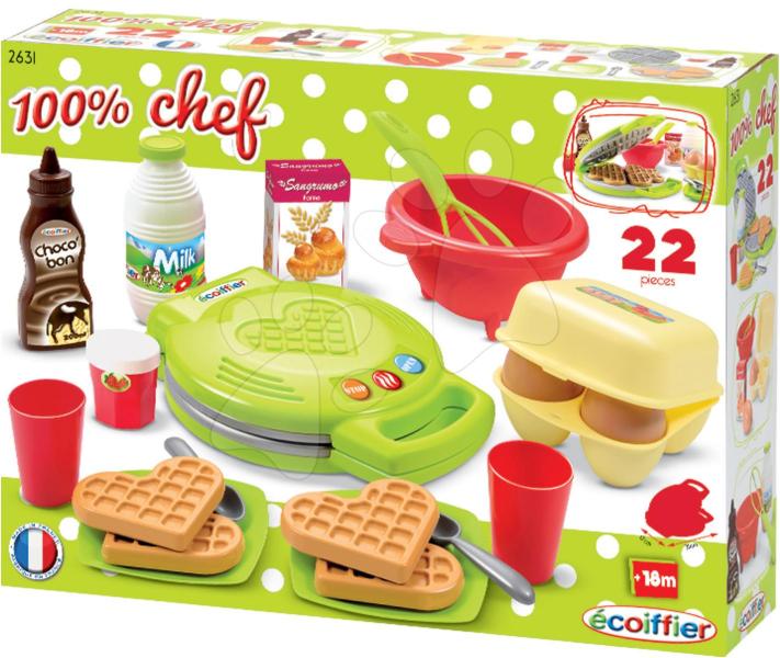 Vásárlás: Ecoiffier Chef gofrisütő játékszett (2631) Gyermek konyha árak  összehasonlítása, Chef gofrisütő játékszett 2631 boltok