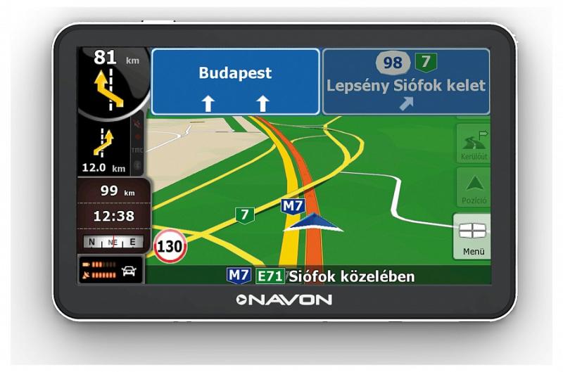 Navon N670 Plus iGO8 FEU GPS navigáció már 0 Ft-tól