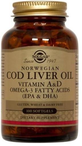Ulei din ficat de cod (Cod liver oil) - pentru sistemul imunitar