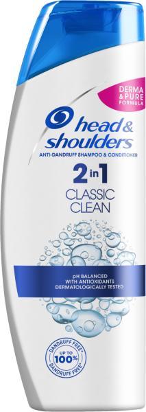 2in1 Classic Clean sampon - 360 ml