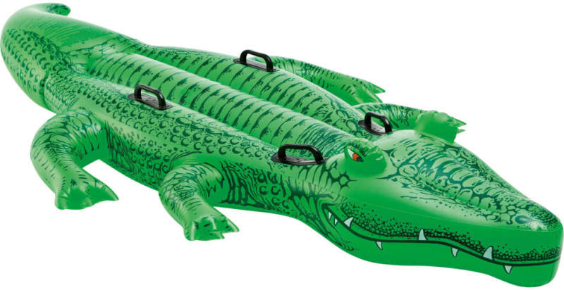 Vásárlás: Intex Krokodil kétszemélyes lovagló matrac 203x114 cm (58562)  Strandmatrac árak összehasonlítása, Krokodil kétszemélyes lovagló matrac  203 x 114 cm 58562 boltok