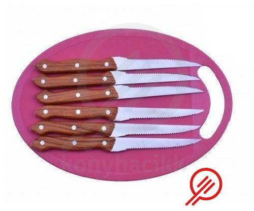Steak kés készlet 6 db-os (11804)