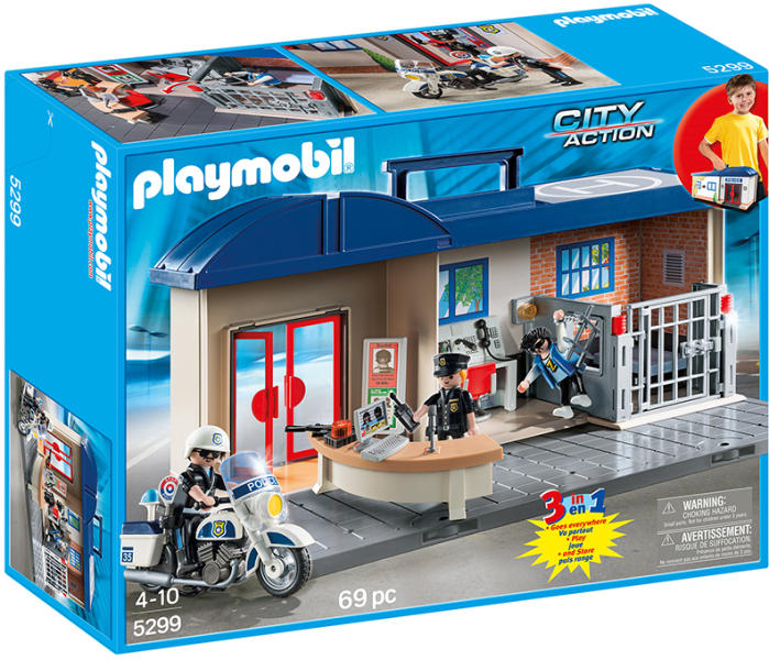 Playmobil Sectia mobila de politie (PM5299) (Playmobil) - Preturi