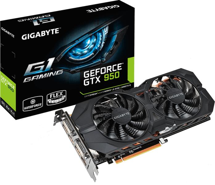 GIGABYTE GeForce GTX 950 2GB GDDR5 (GV-N950G1 GAMING-2GD) Placa video  Preturi - GIGABYTE GeForce GTX 950 2GB GDDR5 (GV-N950G1 GAMING-2GD) Placa  video Magazine